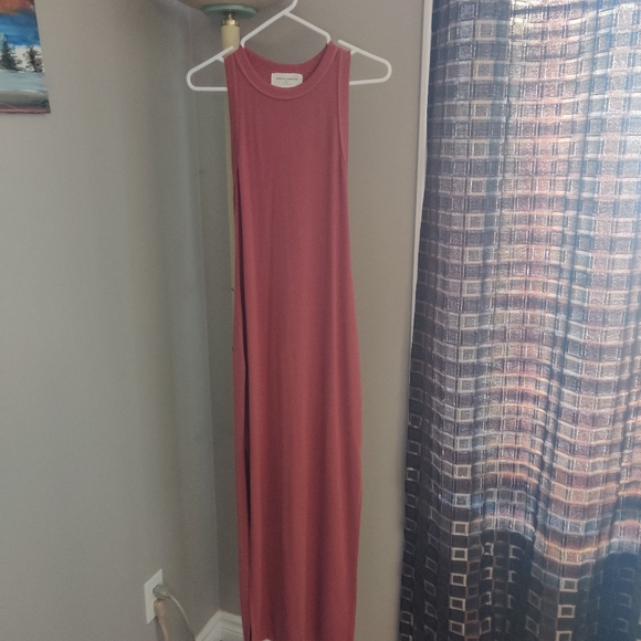 Spiritual Gangster Simon Rib Maxi Dress in Canyon - Picture 8 of 8